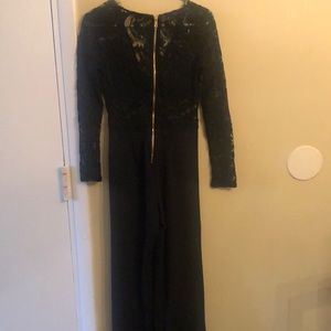 Black business casual jumpsuit